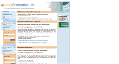 Desktop Screenshot of easypromotion.ch